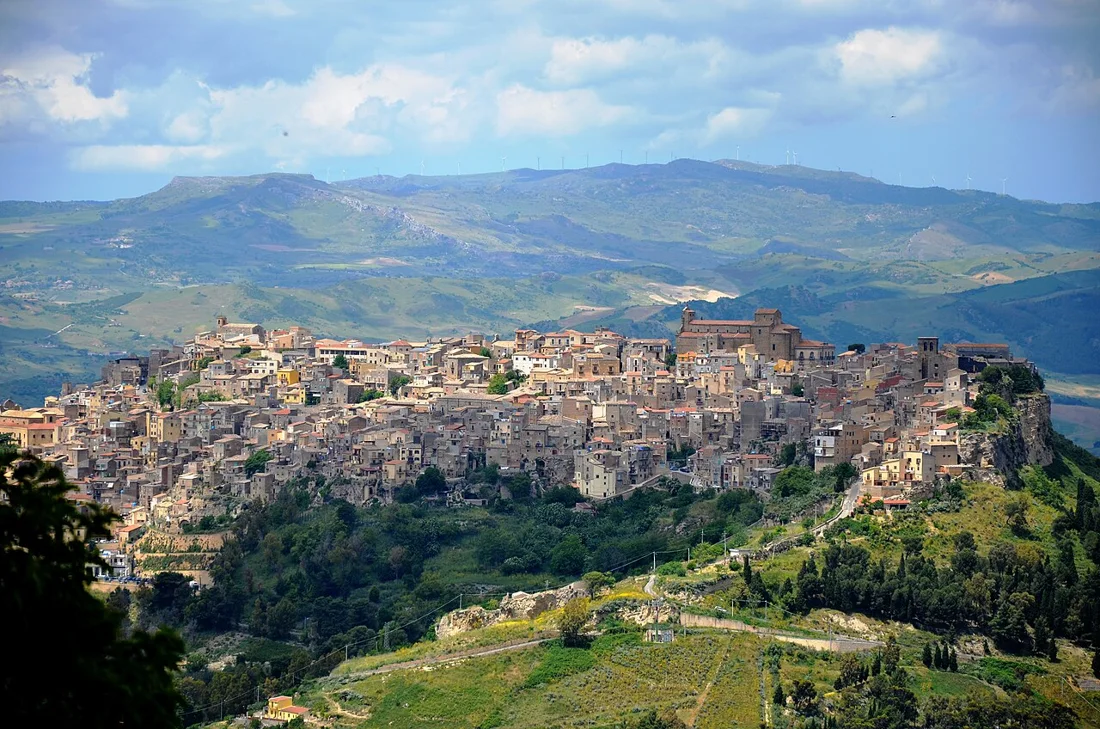 Veduta di Calascibetta