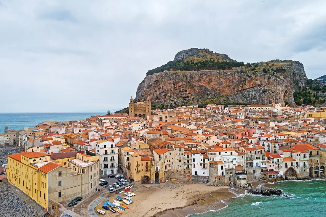 Veduta di Cefalù