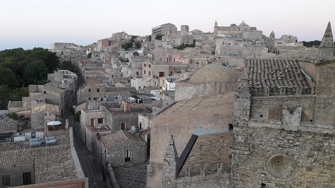 Veduta di Erice