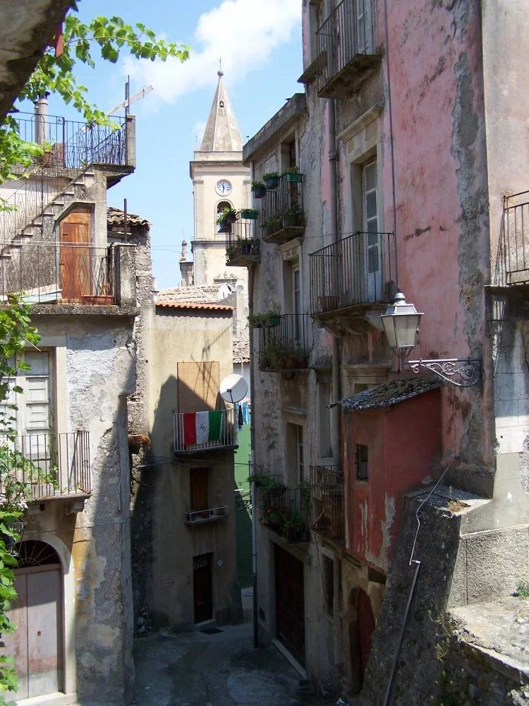 Veduta di Novara di Sicilia