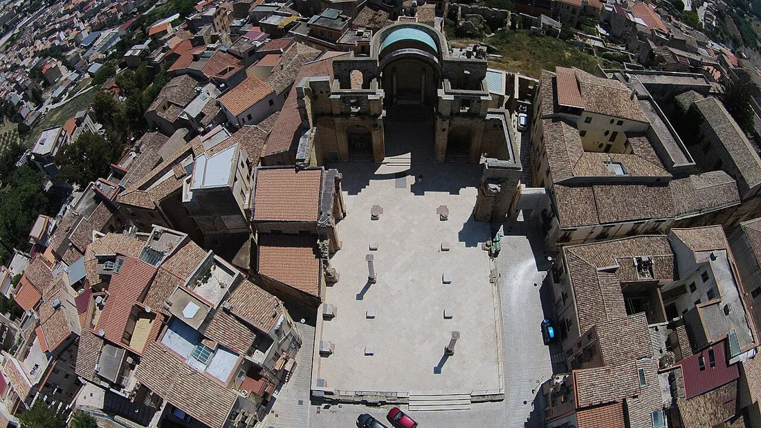Veduta di Salemi