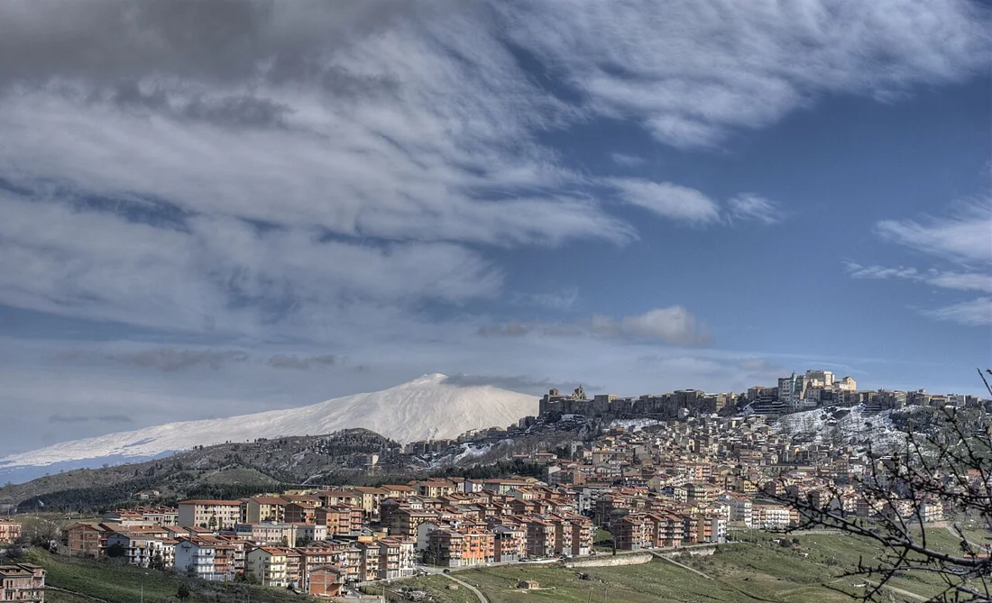 Veduta di Troina